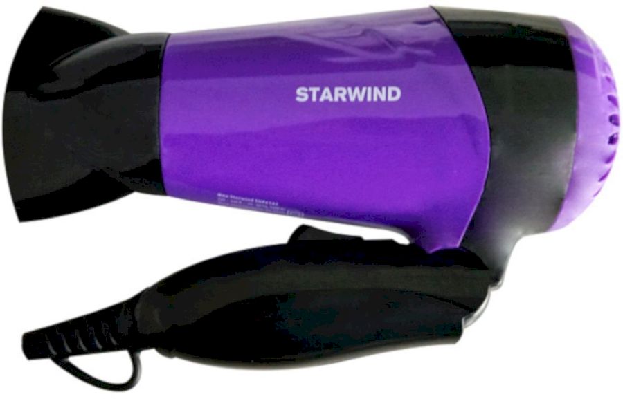 Фен Starwind SHP6102 черный/фиолетовый