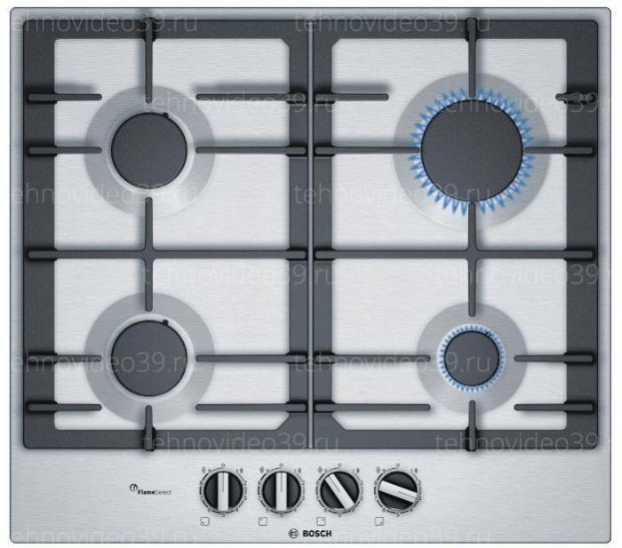 Газовая варочная поверхность Bosch PCP6A5B90 купить по низкой цене в интернет-магазине ТехноВидео