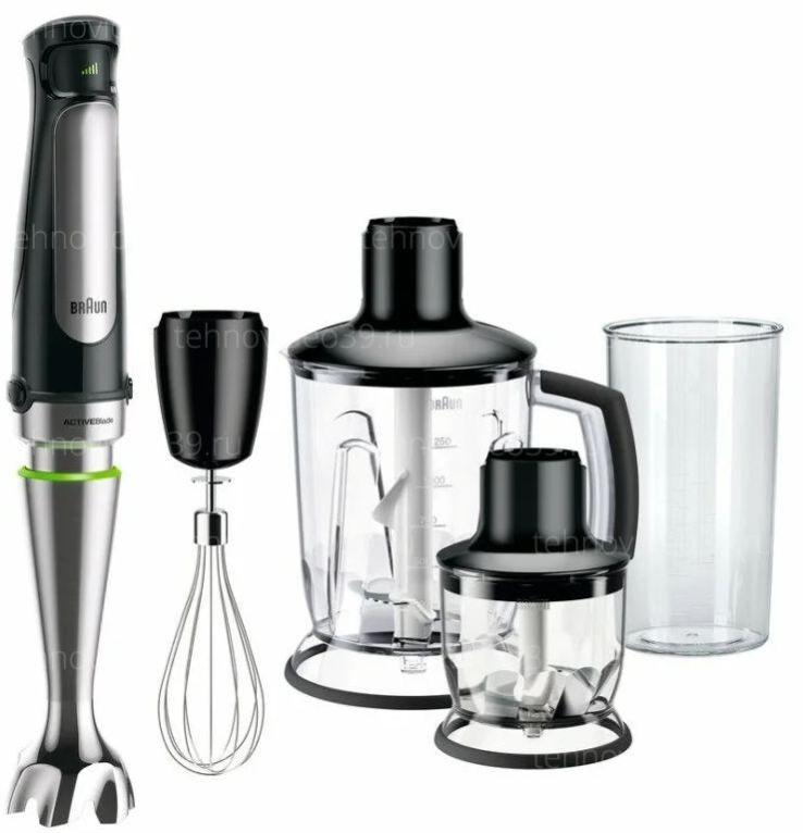 Погружной блендер Braun MQ 7045X, черный купить по низкой цене в интернет-магазине ТехноВидео
