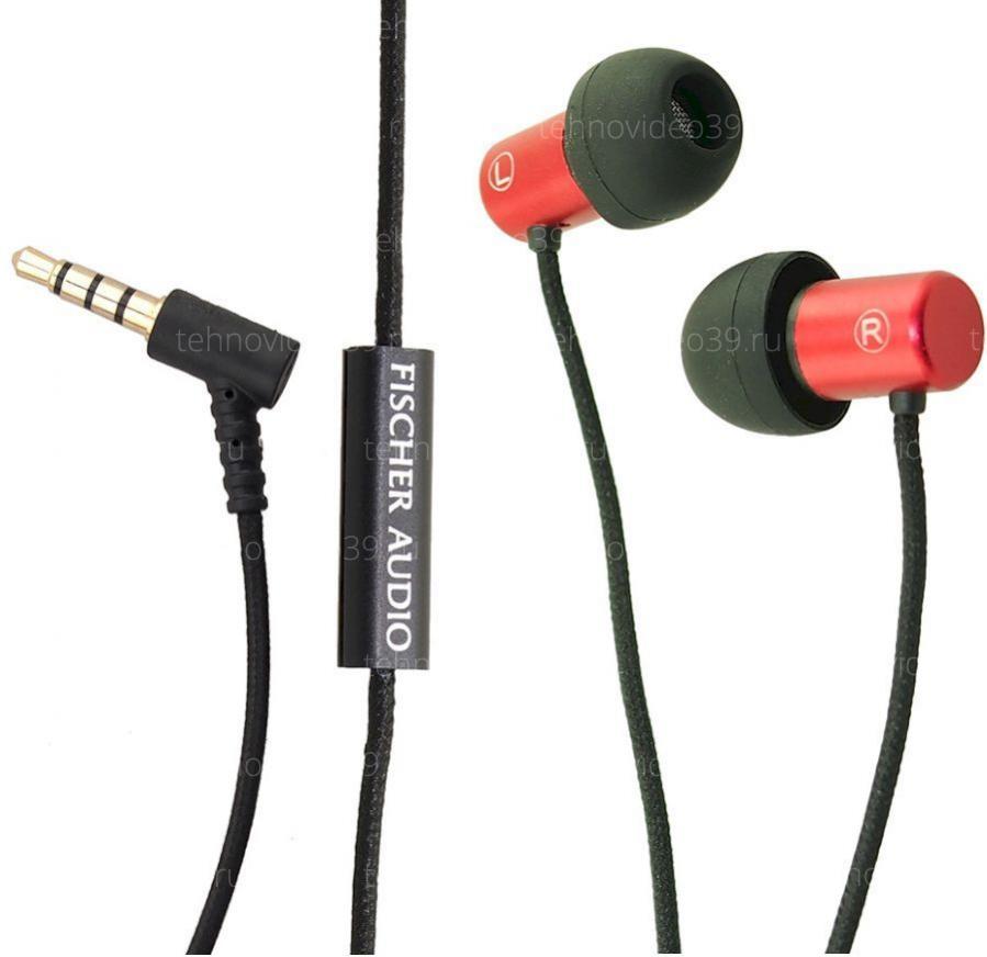 Наушники Fischer Audio WOW Red купить по низкой цене в интернет-магазине ТехноВидео