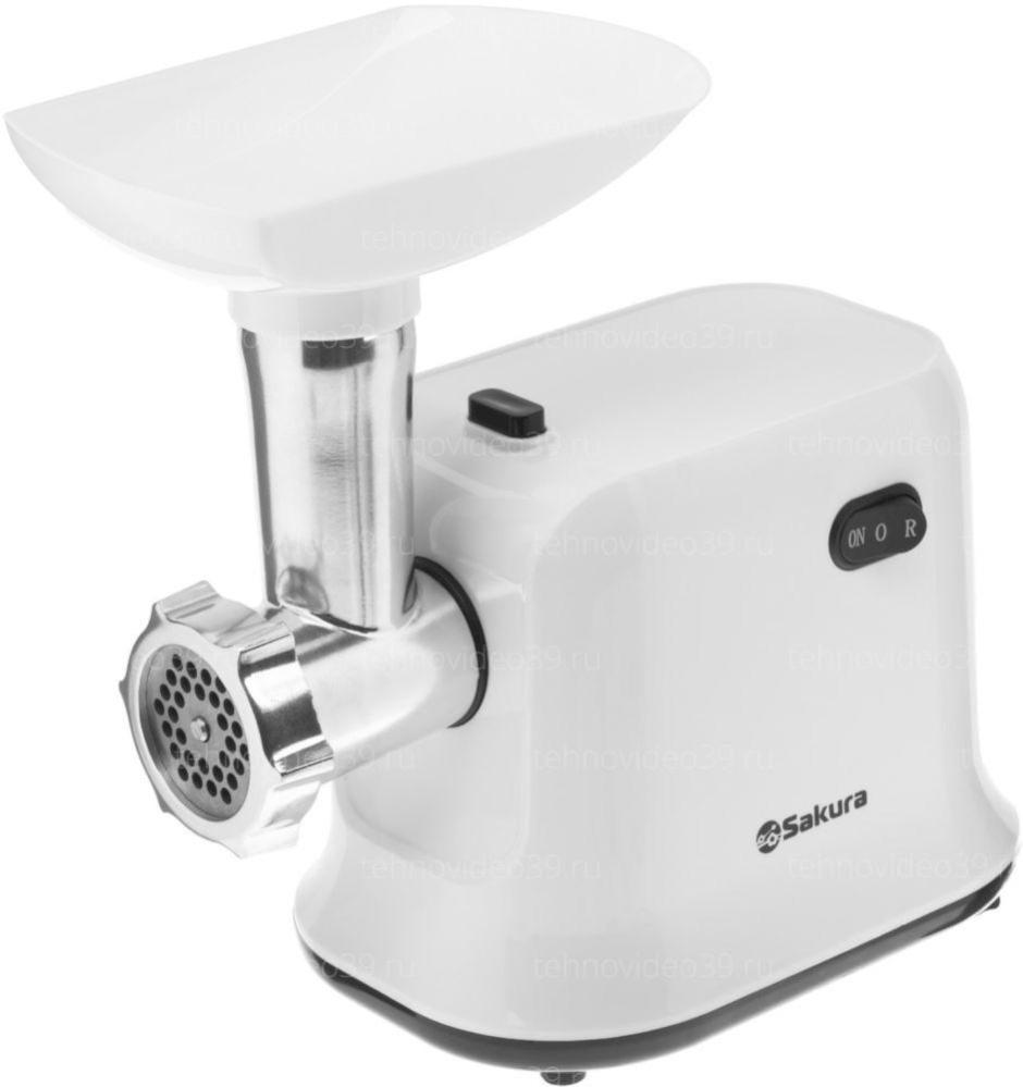 Мясорубка Sakura SA-6420SW (белый) купить по низкой цене в интернет-магазине ТехноВидео
