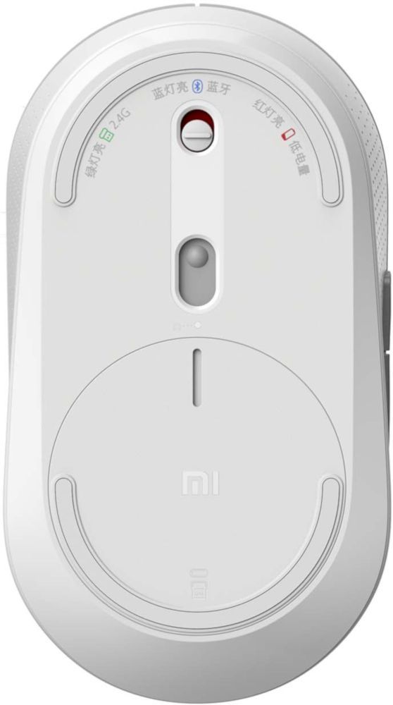 Беспроводная мышь Xiaomi Mi Mouse Silent Edition Dual Mode, белая (HLK4040GL) 