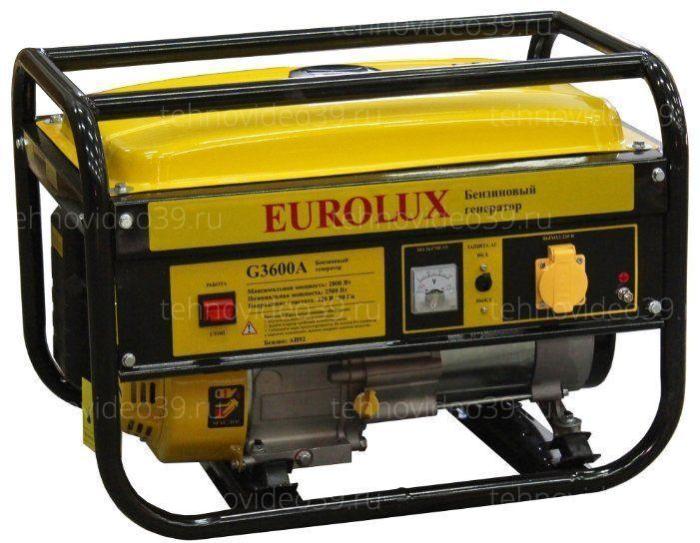 Электрогенератор Eurolux G3600A (64/1/37) купить по низкой цене в интернет-магазине ТехноВидео