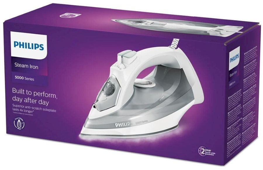 Утюг Philips DST5010/10 серый/белый