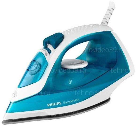 Утюг Philips GC1750/20, синий/белый купить по низкой цене в интернет-магазине ТехноВидео