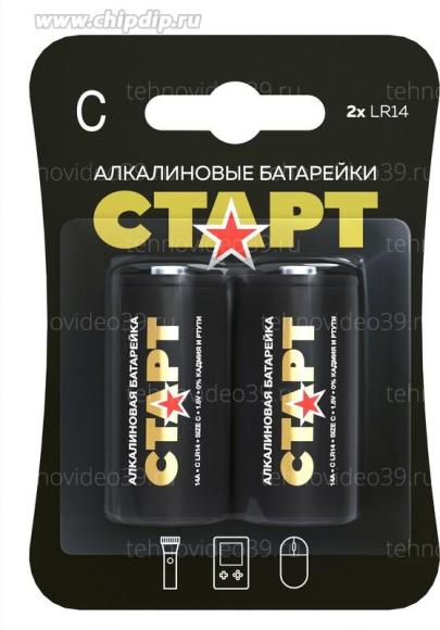 Батарейки Старт LR14-BL2 по 2шт купить по низкой цене в интернет-магазине ТехноВидео