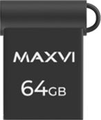 USB Flash Drive 64Gb Maxvi dark grey (FD64GBUSB20C10MM)
