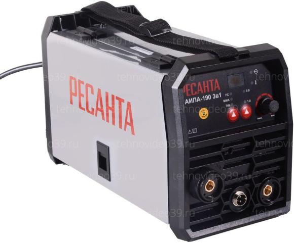 Сварочный полуавтомат Ресанта САИПА-190 3в1 (MIG/MAG) (65/182) купить по низкой цене в интернет-магазине ТехноВидео