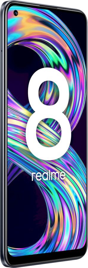 Смартфон Realme 8 6/128GB PUNK BLACK (ш/к4852) (RMX3085)