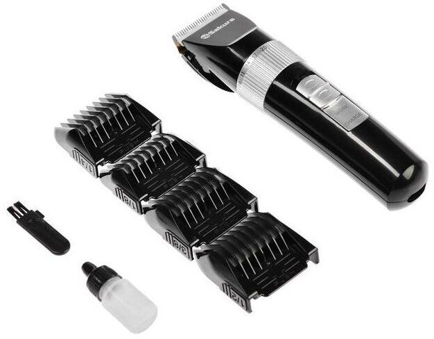 Машинка для стрижки Sakura SA-5177BK, black