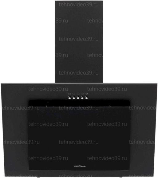 Вытяжка наклонная Krona VIERKANT 600 Black PB (КА-00005791) купить по низкой цене в интернет-магазине ТехноВидео