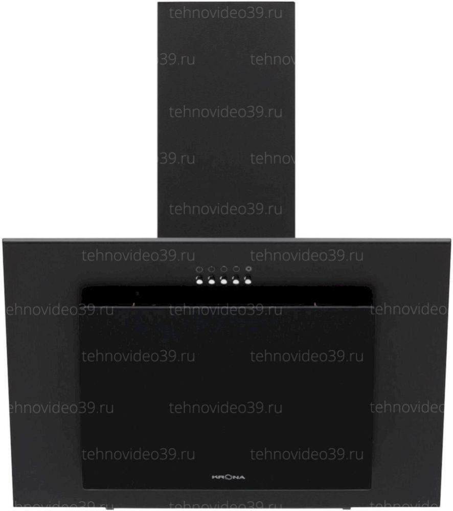 Вытяжка наклонная Krona VIERKANT 600 Black PB (КА-00005791) купить по низкой цене в интернет-магазине ТехноВидео