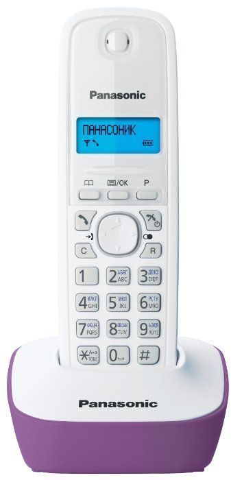 Радиотелефон Panasonic KX-TG1611RUH серый
