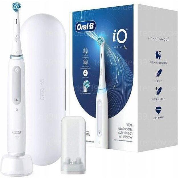 Зубная щетка Braun Oral-b iO Series 4 White купить по низкой цене в интернет-магазине ТехноВидео