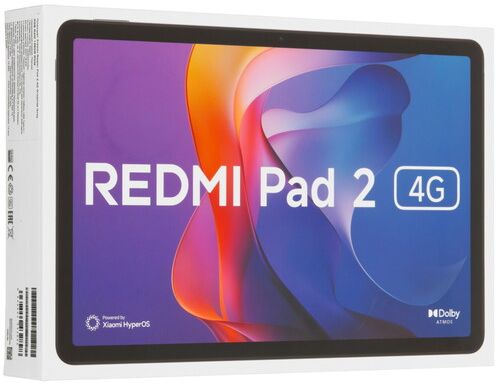 Планшет Xiaomi Redmi Pad 2 4G 6/128 ГБ, LTE, серый (65529)