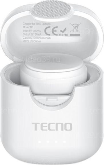 Наушники TECNO беспроводные Minipods M1 White купить по низкой цене в интернет-магазине ТехноВидео