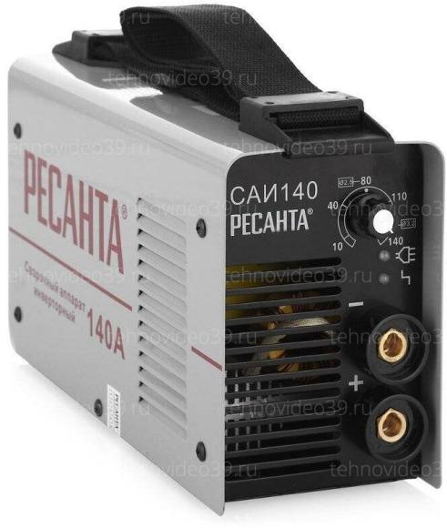 Сварочный аппарат инверторный Ресанта САИ 140 (900/65/5) купить по низкой цене в интернет-магазине ТехноВидео