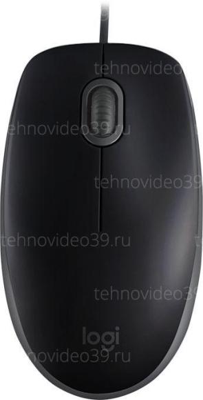 Мышь Logitech Mouse B110 Silent-BLACK (910-005508) купить по низкой цене в интернет-магазине ТехноВидео