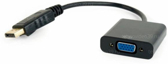 Переходник Mini DisplayPort to VGA adapter, black. CableExpert (A-mDPM-VGAF) купить по низкой цене в интернет-магазине ТехноВидео