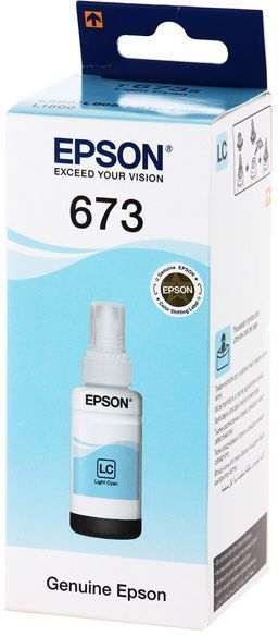 Картридж Epson C13T67354A L800 Light Cyan (ёмкость с чернилами 70мл)