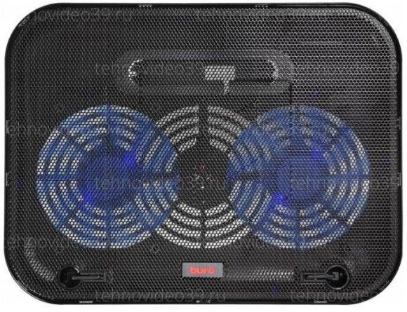 Охлаждающая подставка для ноутбука Buro BU-LCP140-B214H 14' купить по низкой цене в интернет-магазине ТехноВидео