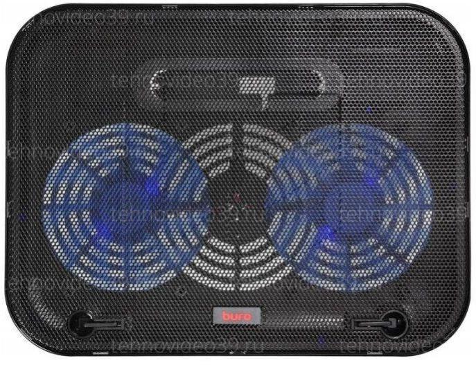 Охлаждающая подставка для ноутбука Buro BU-LCP140-B214H 14' купить по низкой цене в интернет-магазине ТехноВидео