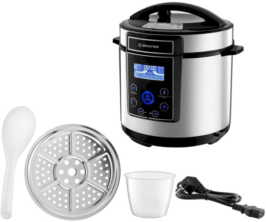 Мультиварка Brayer BR2401 серая