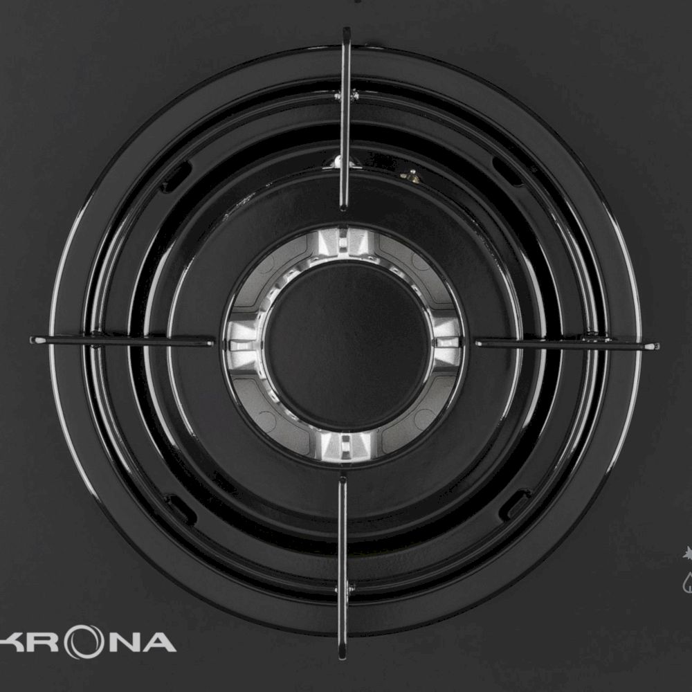 Газовая варочная поверхность Krona CORTESIA 60 BL (Чёрный)