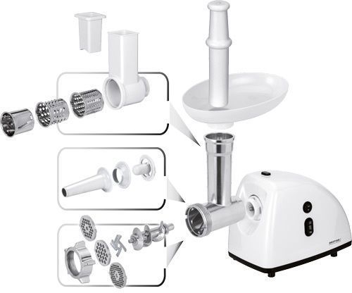 Мясорубка MPM MMM-06 белая