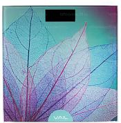 Весы напольные VAIL VL-4201 голубой купить по низкой цене в интернет-магазине ТехноВидео