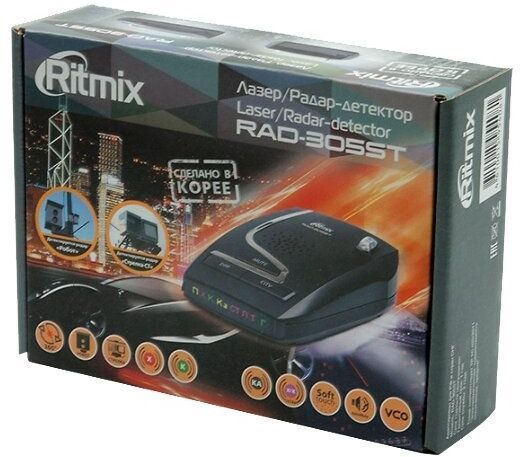 Радар-детектор Ritmix RAD-305ST