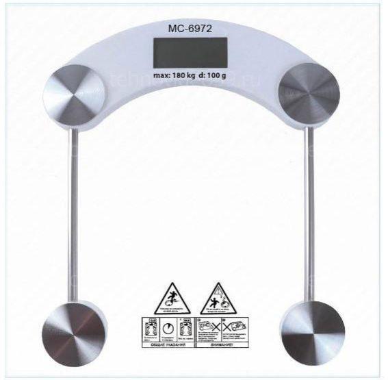 Весы напольные MercuryHaus MC-6972 купить по низкой цене в интернет-магазине ТехноВидео