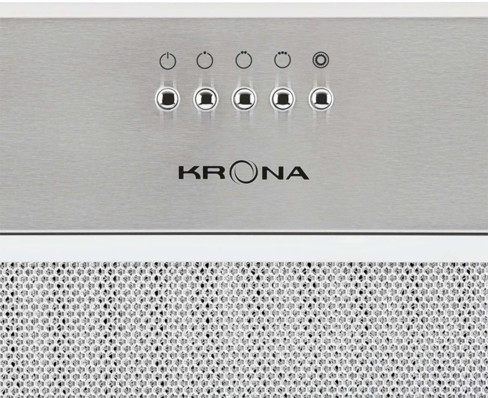 Вытяжка полновстраиваемая Krona ADEL 600 WHITE PB (КА-00002357)