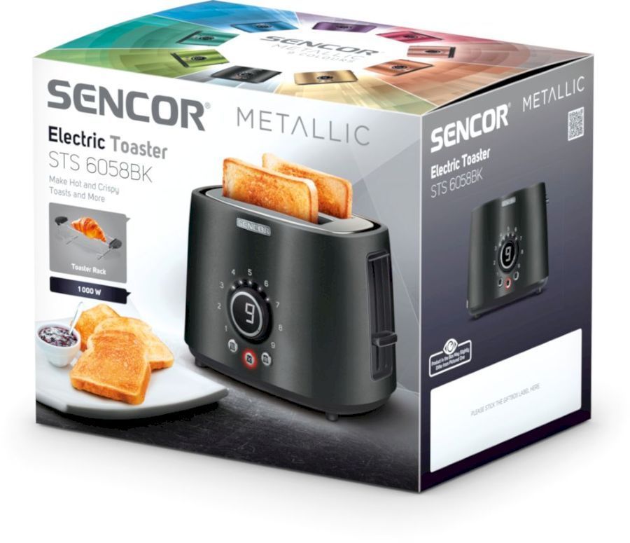 Тостер Sencor STS 6058 BK черный