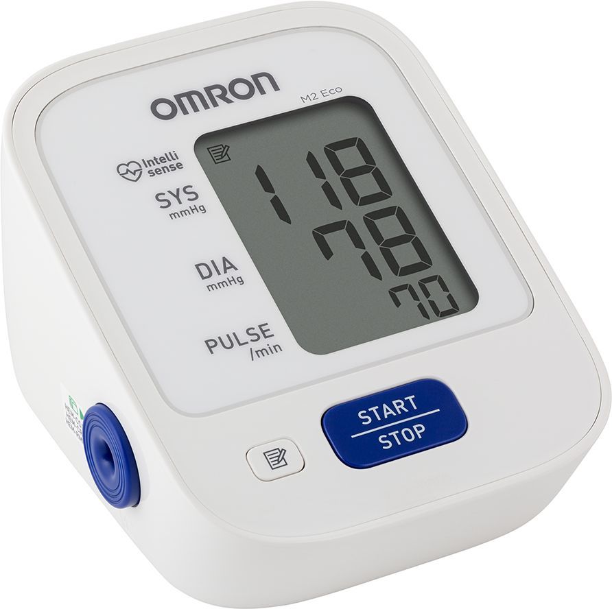 Измеритель артериального давления и частоты пульса автоматический Omron M2 Eco (RU)