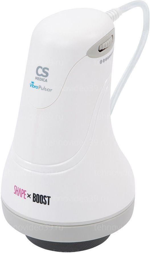 Массажер для тела CS Medica VibraPulsar CS-r10 Mini SHAPE x BOOST (белый) купить по низкой цене в интернет-магазине ТехноВидео