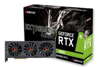 Видеокарта Biostar GeForce RTX 3080 (VN3806RMT3) купить по низкой цене в интернет-магазине ТехноВидео