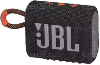 Портативная колонка JBL GO 3 Black/Orange купить по низкой цене в интернет-магазине ТехноВидео