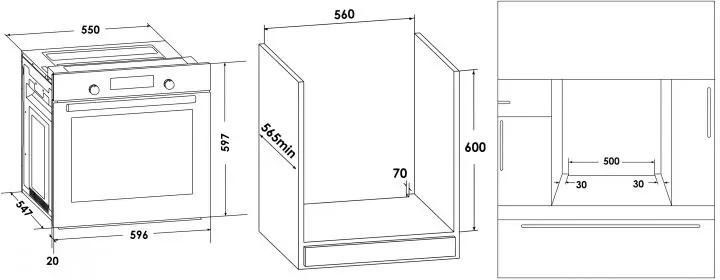 Духовой шкаф Schaub Lorenz SLB EY6625 черный