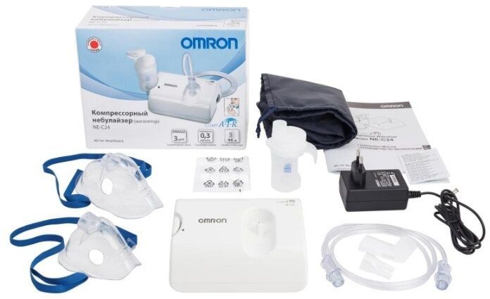 Ингалятор компрессорный Omron NE-C24 ((NE-C801S-RU)