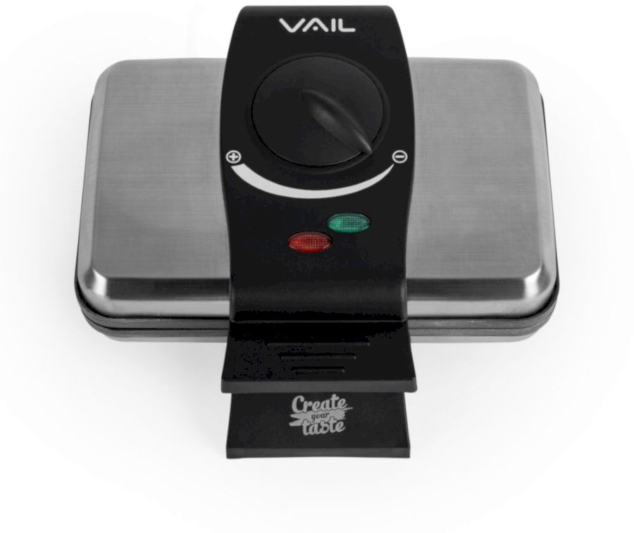 Вафельница VAIL VL-5251 черный/серебристый