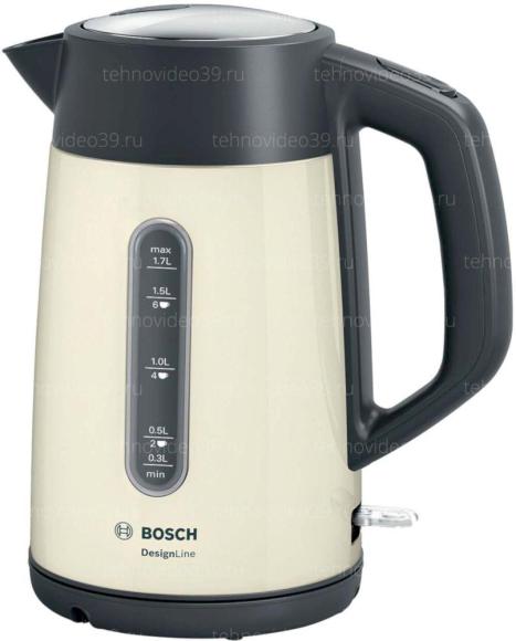 Электрический чайник Bosch TWK 4P437 бежевый купить по низкой цене в интернет-магазине ТехноВидео