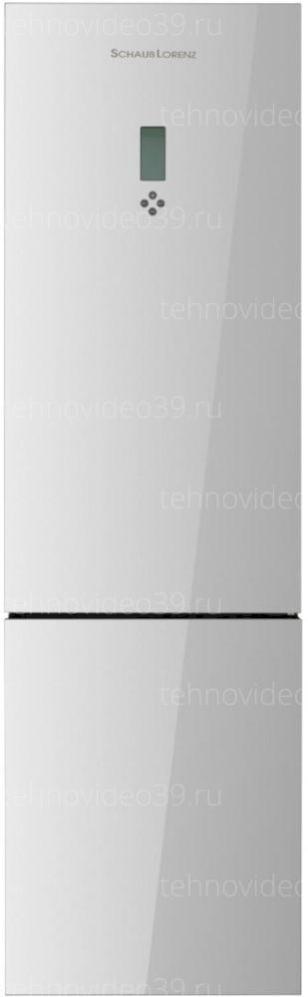 Холодильник Schaub Lorenz SLU S379L4E белое стекло купить по низкой цене в интернет-магазине ТехноВидео