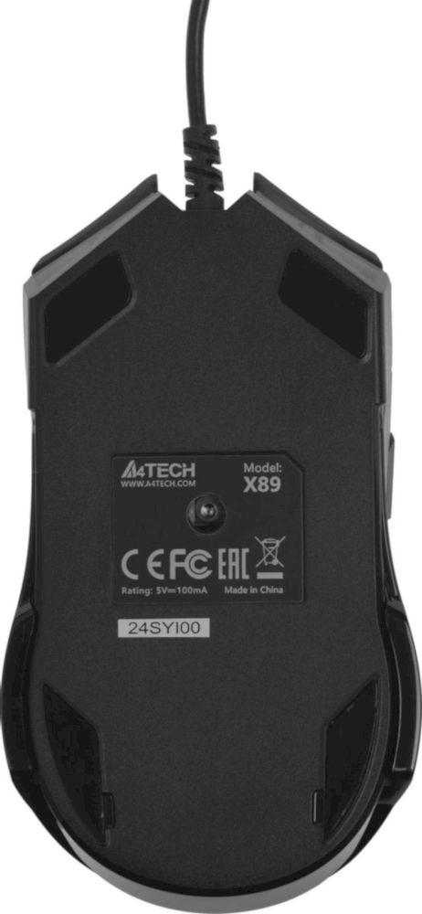 Мышь A4Tech X89 Maze черный