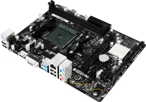Материнская плата Biostar Socket AM4 (B450MHP) AMD B450, 2x DDR4 DIMM, 2133-3200МГц. (Up to 64Gb), купить по низкой цене в интернет-магазине ТехноВидео