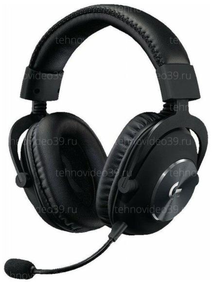 Игровые наушники с микрофоном Logitech G Pro X черный (981-000818) купить по низкой цене в интернет-магазине ТехноВидео