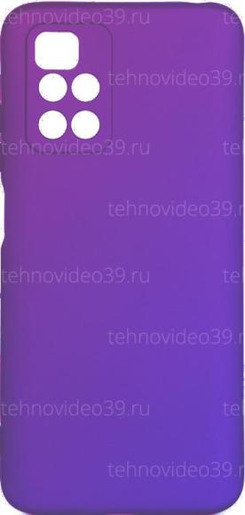 Чехол накладка Brosco для Xiaomi Redmi 10 противоударный фиолетовый купить по низкой цене в интернет-магазине ТехноВидео