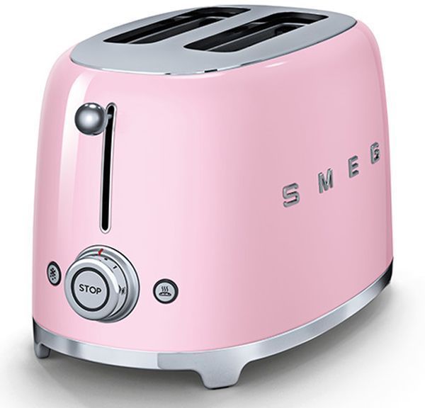 Тостер Smeg TSF01PKEU розовый