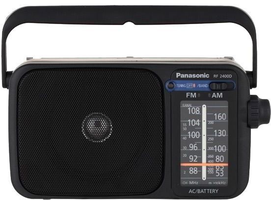 Радиоприемник Panasonic RF-2400DEE-K черный