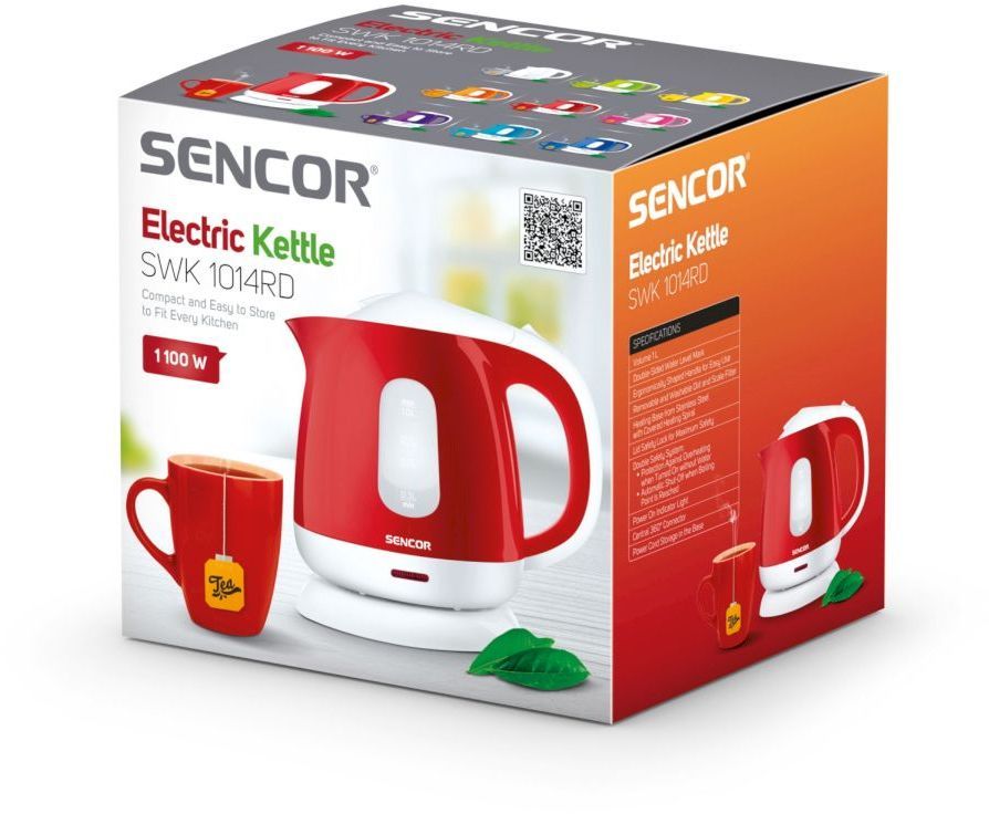 Электрический чайник Sencor SWK 1014 RD красный